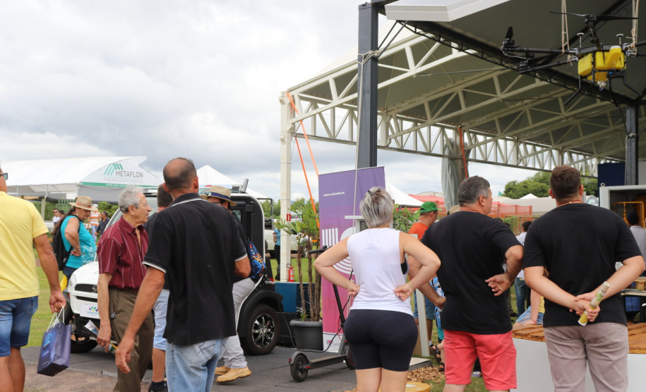 A Universidade Estadual do Oeste do Paraná (Unioeste) lançou o protótipo de um veículo aéreo não tripulado (Vant) para pulverização agrícola, com maiores autonomia de voo e eficiência de aplicação de agroquímicos nas propriedades rurais.  -  Cascavel, 07/02/2020  -  Foto: Divulgação Unioeste