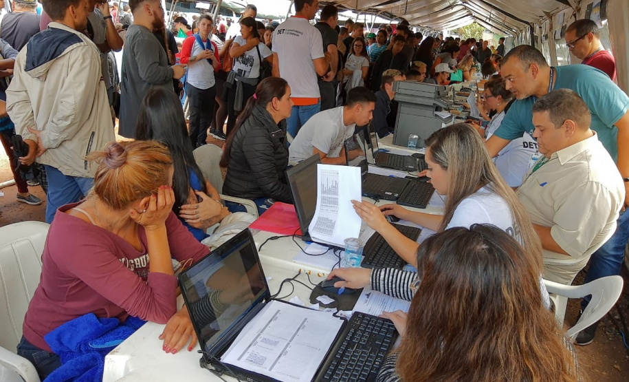 A ação encaminhou mais de 700 pessoas para vagas de empregos, e registrou cerca de 200 agendamentos para emissão da carteira de identidade nesta sexta-feira (07).
Foto: SEJUF