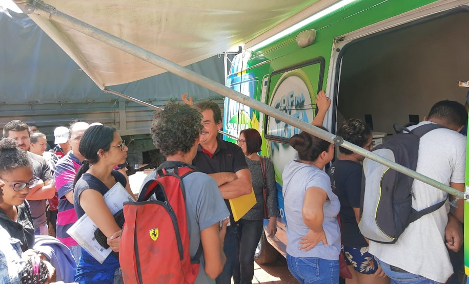 A ação encaminhou mais de 700 pessoas para vagas de empregos, e registrou cerca de 200 agendamentos para emissão da carteira de identidade nesta sexta-feira (07).
Foto: SEJUF