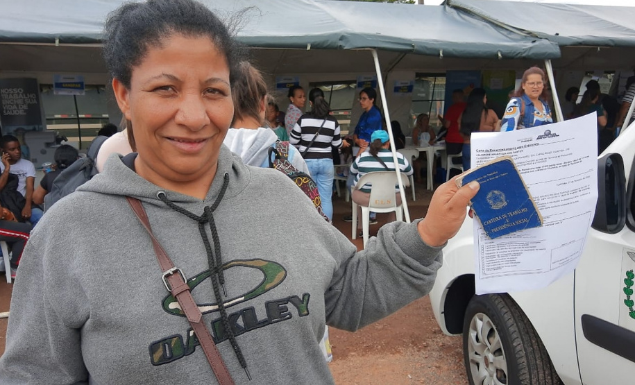 A ação encaminhou mais de 700 pessoas para vagas de empregos, e registrou cerca de 200 agendamentos para emissão da carteira de identidade nesta sexta-feira (07).
Foto: SEJUF