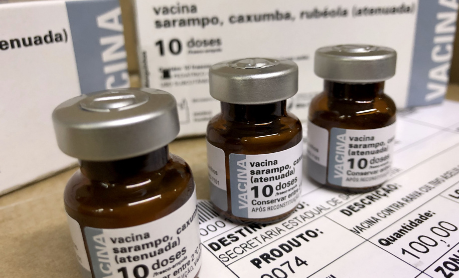 A Campanha Nacional de vacinação contra o sarampo começa nesta segunda-feira (10) e segue até o dia 13 de março. O dia D de mobilização nacional será neste sábado (15), e a vacina já está disponível em todas as Unidades Básicas de Saúde (UBS) do Estado.  -  Curitiba, 10/02/2020  -  Foto: Américo Antonio/SESA