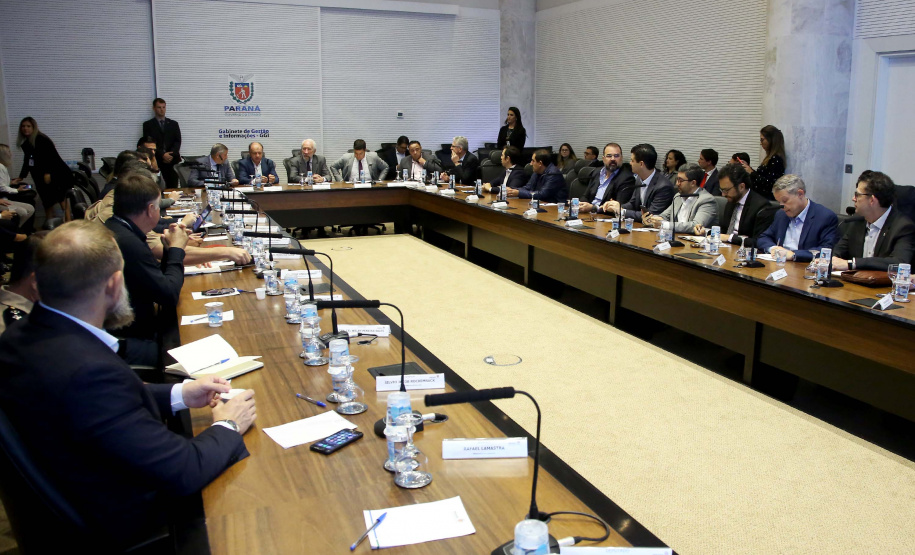Vice Governador Darci Piana participa da reunião do secretáriado no Palácio Iguaçu. Curitiba,11/02/2020 Foto:Jaelson Lucas / AEN