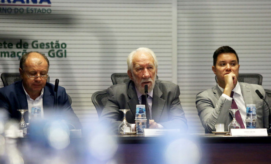 Vice Governador Darci Piana participa da reunião do secretáriado no Palácio Iguaçu. Curitiba,11/02/2020 Foto:Jaelson Lucas / AEN