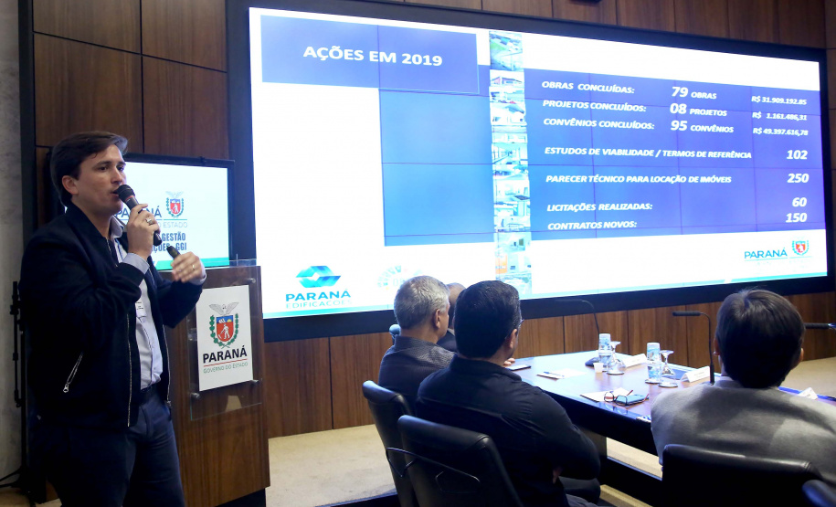 Vice Governador Darci Piana participa da reunião do secretáriado no Palácio Iguaçu. Curitiba,11/02/2020 Foto:Jaelson Lucas / AEN