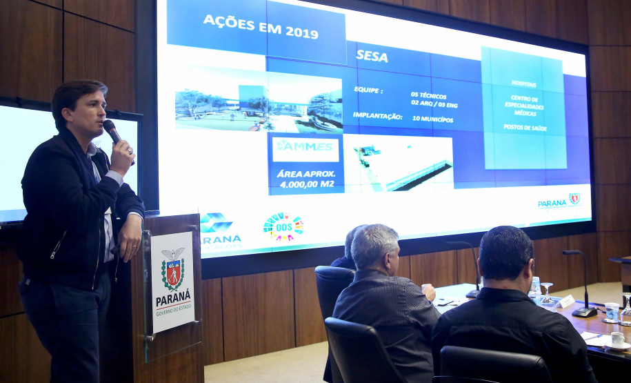 Vice Governador Darci Piana participa da reunião do secretáriado no Palácio Iguaçu. Curitiba,11/02/2020 Foto:Jaelson Lucas / AEN