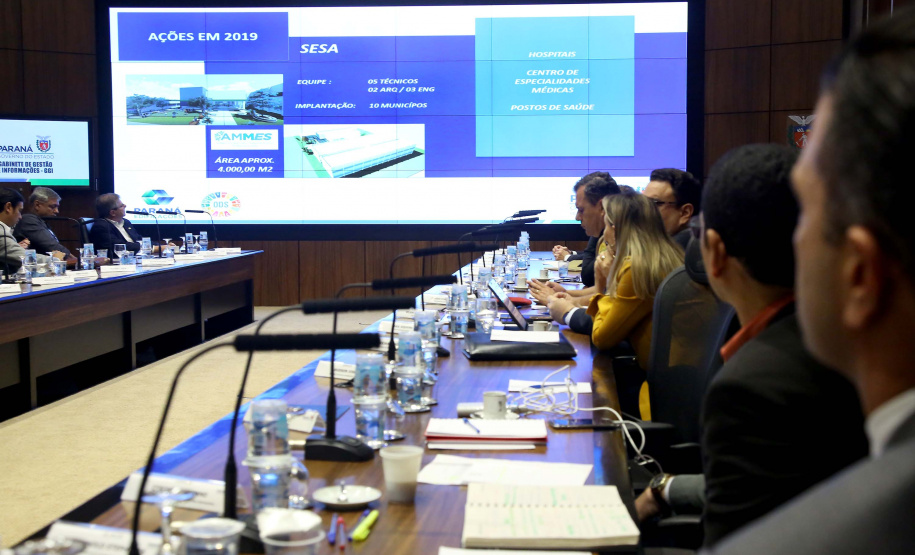 Vice Governador Darci Piana participa da reunião do secretáriado no Palácio Iguaçu. Curitiba,11/02/2020 Foto:Jaelson Lucas / AEN