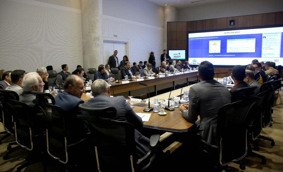 Vice Governador Darci Piana participa da reunião do secretáriado no Palácio Iguaçu. Curitiba,11/02/2020 Foto:Jaelson Lucas / AEN