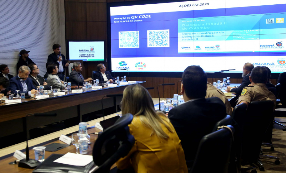 Vice Governador Darci Piana participa da reunião do secretáriado no Palácio Iguaçu. Curitiba,11/02/2020 Foto:Jaelson Lucas / AEN