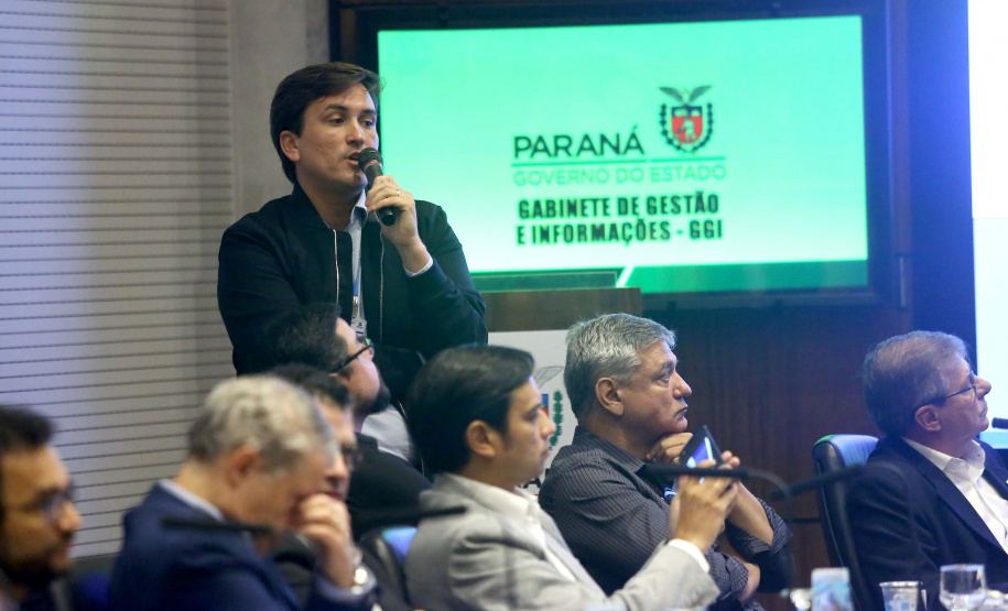 Vice Governador Darci Piana participa da reunião do secretáriado no Palácio Iguaçu. Curitiba,11/02/2020 Foto:Jaelson Lucas / AEN