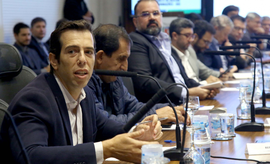 Vice Governador Darci Piana participa da reunião do secretáriado no Palácio Iguaçu. Curitiba,11/02/2020 Foto:Jaelson Lucas / AEN