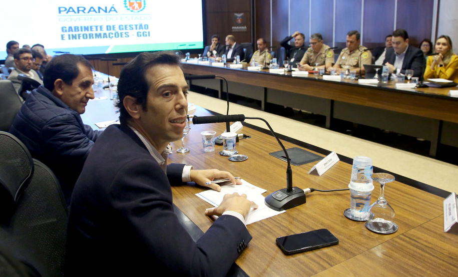 Vice Governador Darci Piana participa da reunião do secretáriado no Palácio Iguaçu. Curitiba,11/02/2020 Foto:Jaelson Lucas / AEN