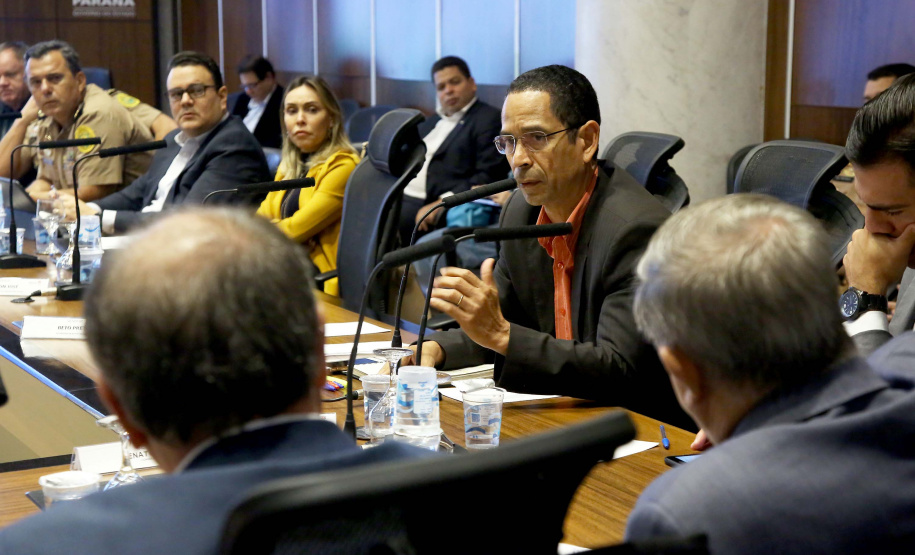 Vice Governador Darci Piana participa da reunião do secretáriado no Palácio Iguaçu. Curitiba,11/02/2020 Foto:Jaelson Lucas / AEN