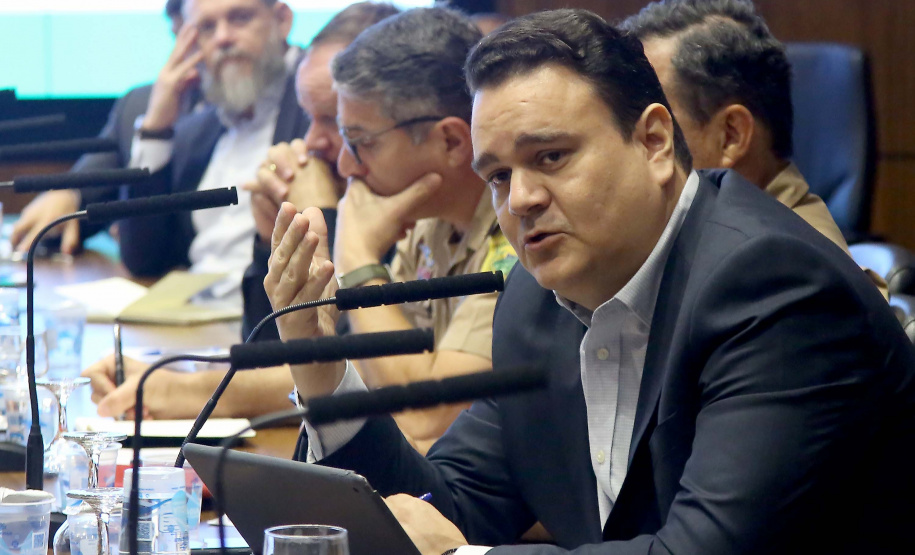 Vice Governador Darci Piana participa da reunião do secretáriado no Palácio Iguaçu. Curitiba,11/02/2020 Foto:Jaelson Lucas / AEN