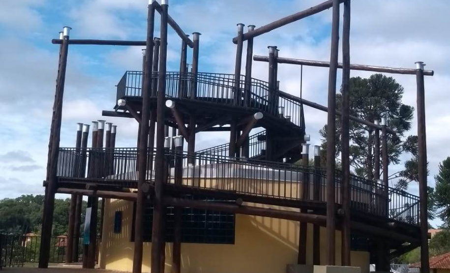 A Companhia de Saneamento do Paraná (Sanepar) e a Prefeitura de Campo Mourão entregaram, nesta terça-feira (11), as obras de revitalização do Museu do Saneamento, localizado no Parque do Lago. Na foto, Revitalização do museu custou R$ 360 mil  -  Campo Mourão, 11/02/2020  -  Foto: Divulgação Sanepar