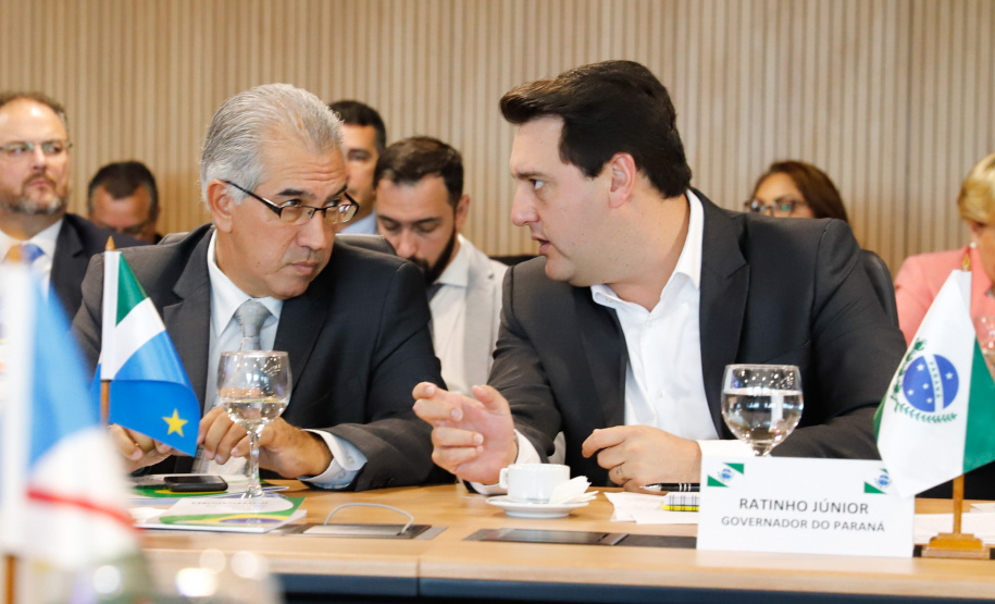 Governador Carlos Massa Ratinho Junior participa em Brasília, do Fórum Nacional de Governadores - Brasília, 11/02/2020 - Foto: Rodrigo Félix Leal/AEN