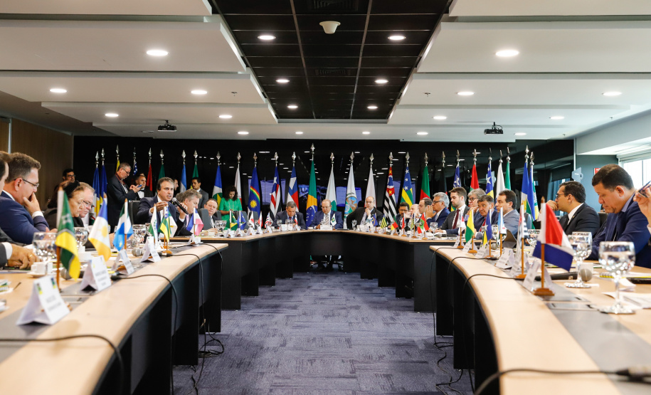 Governador Carlos Massa Ratinho Junior participa em Brasília, do Fórum Nacional de Governadores - Brasília, 11/02/2020 - Foto: Rodrigo Félix Leal/AEN