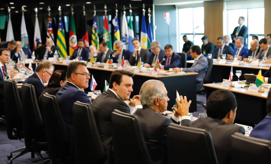 Governador Carlos Massa Ratinho Junior participa em Brasília, do Fórum Nacional de Governadores - Brasília, 11/02/2020 - Foto: Rodrigo Félix Leal/AEN