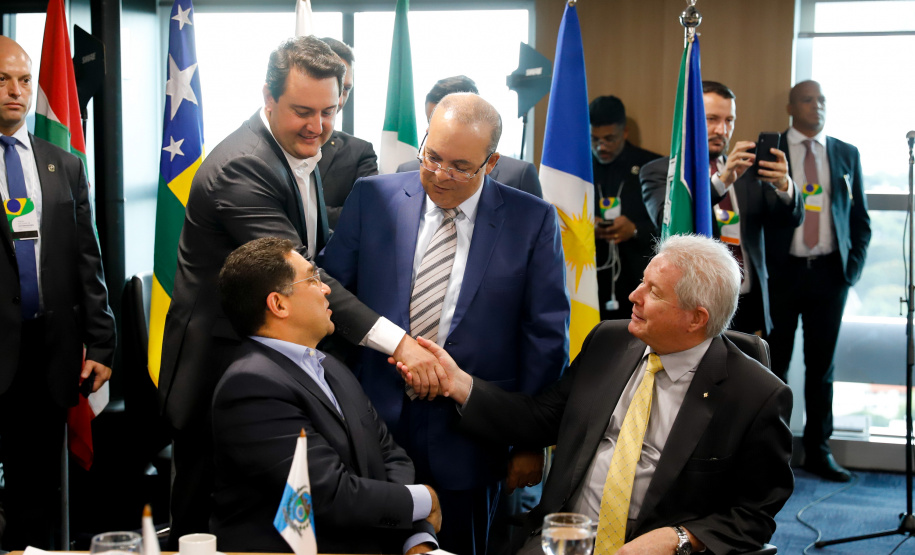 Governador Carlos Massa Ratinho Junior participa em Brasília, do Fórum Nacional de Governadores - Brasília, 11/02/2020 - Foto: Rodrigo Félix Leal/AEN