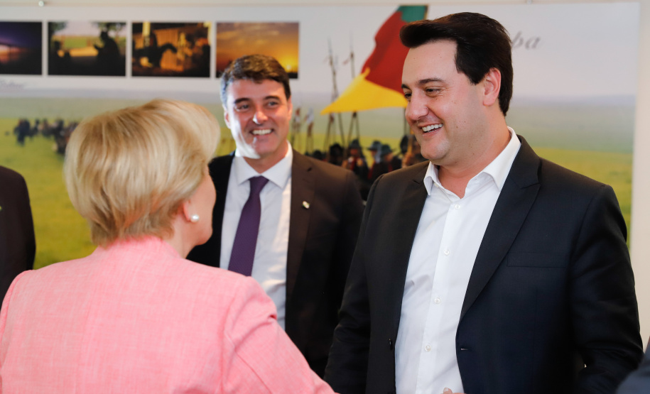 Governador Carlos Massa Ratinho Junior durante reunião do Codesul em Brasília  -  Brasília, 11/02/2020  -  Foto: Foto: Rodrigo Félix Leal/AEN