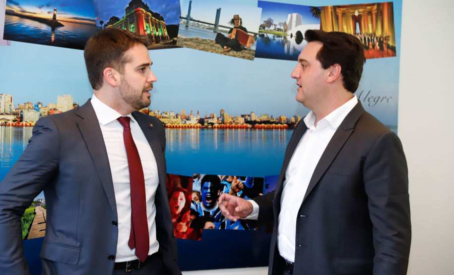 Governador Carlos Massa Ratinho Junior durante reunião do Codesul em Brasília  -  Brasília, 11/02/2020  -  Foto: Foto: Rodrigo Félix Leal/AEN