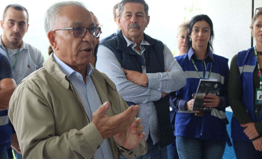 O Governo do Estado inaugurou nesta terça-feira (11) em Campina Grande do Sul, na Região Metropolitana de Curitiba, o novo Posto de Fiscalização de Trânsito Agropecuário, da Agência de Defesa Agropecuária do Paraná (Adapar). Também foi assinado um termo que determina a cessão do posto do Fundepec para a Adapar.  - Campina Grande do Sul, 11/02/2020  -  Foto: Gisele Barão/SEAB