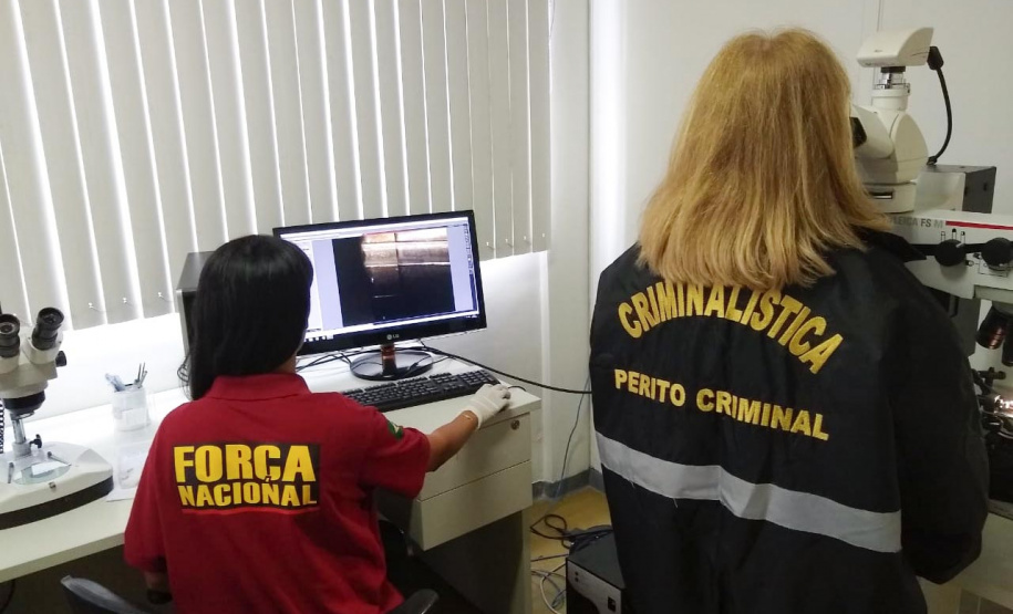 Um estudo inédito está sendo feito por peritos criminais da Força Nacional de Segurança e do Instituto de Criminalística do Paraná, destacados para atuarem no Projeto Em Frente Brasil, em São José dois Pinhais, na Região Metropolitana de Curitiba.  -  Curitiba, 12/02/2020  -  Foto: Divulgação SESP