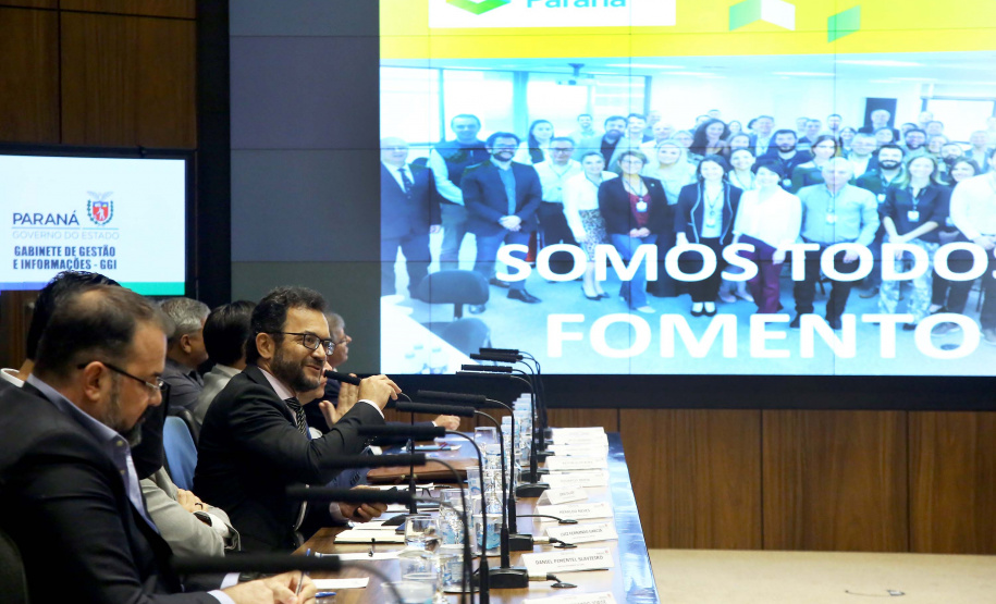Vice Governador Darci Piana participa da reunião do secretáriado no Palácio Iguaçu. Curitiba,11/02/2020 Foto:Jaelson Lucas / AEN