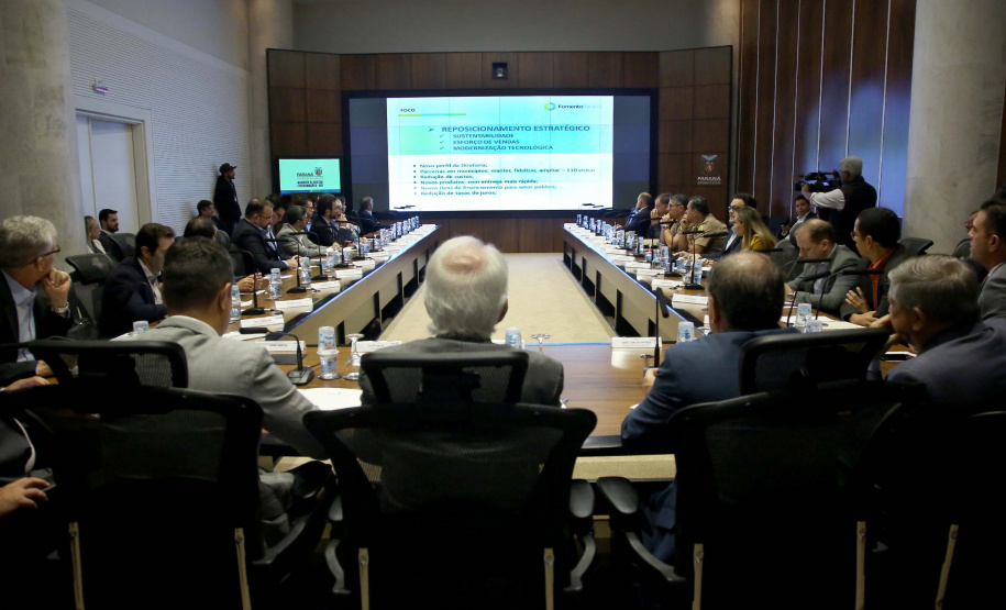 Vice Governador Darci Piana participa da reunião do secretáriado no Palácio Iguaçu. Curitiba,11/02/2020 Foto:Jaelson Lucas / AEN