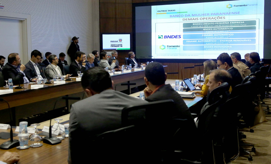 Vice Governador Darci Piana participa da reunião do secretáriado no Palácio Iguaçu. Curitiba,11/02/2020 Foto:Jaelson Lucas / AEN