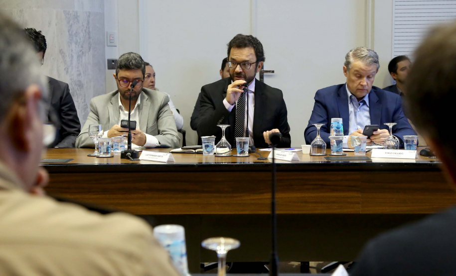 Vice Governador Darci Piana participa da reunião do secretáriado no Palácio Iguaçu. Curitiba,11/02/2020 Foto:Jaelson Lucas / AEN