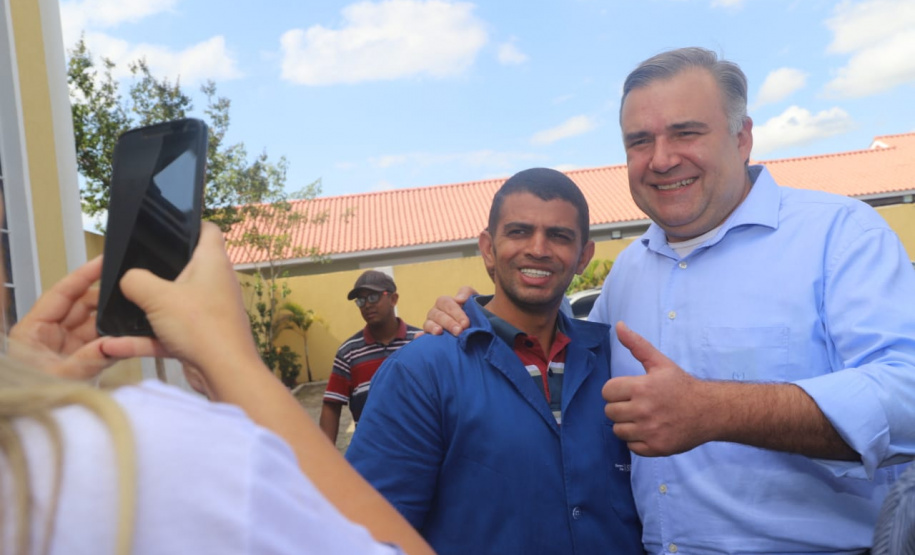 As Carretas do Conhecimento qualificaram mais 44 trabalhadores paranaenses para o mercado de trabalho ? desta vez na Cidade Industrial de Curitiba (CIC). O secretário da Justiça, Família e Trabalho do Governo do Paraná, Ney Leprevost, certificou os formandos do curso de Manutenção de Motocicletas nesta quarta-feira (12/02), na Paróquia Santa Edwiges, em Curitiba. - Curitiba, 13/02/2020 - Foto: Divulgação SEJUF