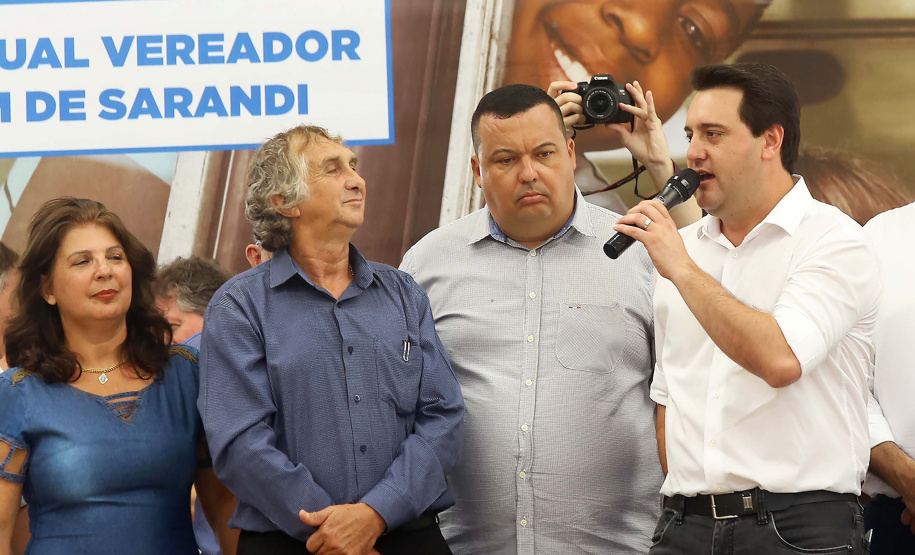 Cerca de 1.100 estudantes do Ensino Fundamental e Ensino Médio, de Sarandi, Noroeste do Paraná, são beneficiados com a nova estrutura da Escola Estadual Vereador Luiz Zanchim, inaugurada nesta sexta-feira (14), pelo governador Carlos Massa Ratinho Junior. - Sarandi, 14/02/2020 - Foto: Jaelson Lucas/AEN