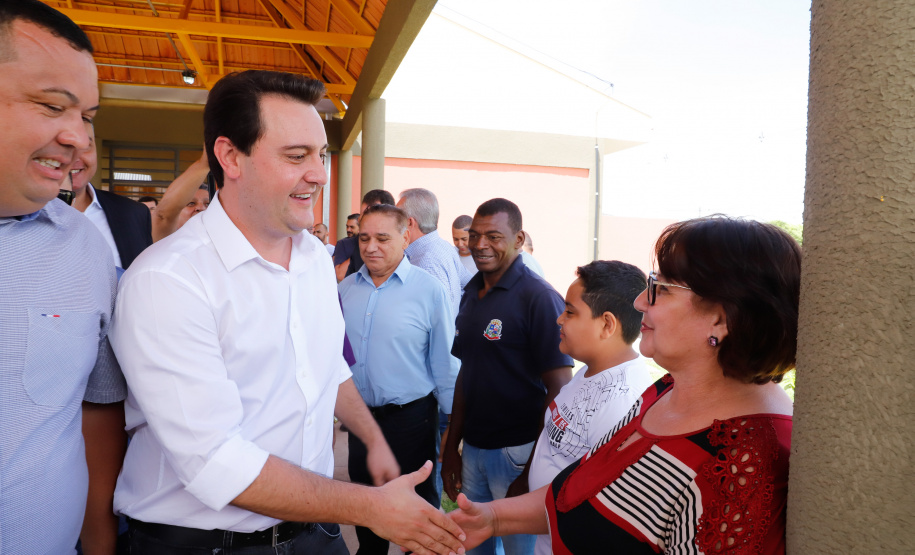 Cerca de 1.100 estudantes do Ensino Fundamental e Ensino Médio, de Sarandi, Noroeste do Paraná, são beneficiados com a nova estrutura da Escola Estadual Vereador Luiz Zanchim, inaugurada nesta sexta-feira (14), pelo governador Carlos Massa Ratinho Junior. - Sarandi, 14/02/2020 - Foto: Rodrigo Félix Leal/AEN