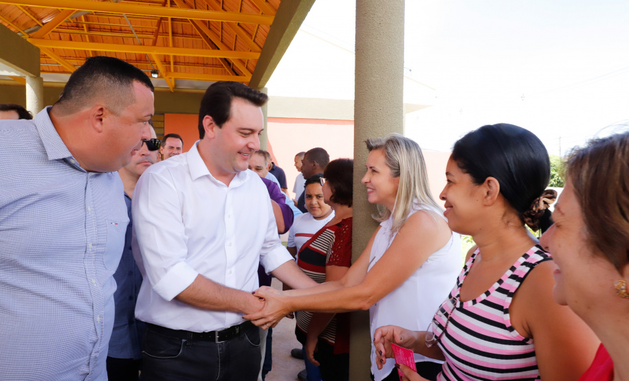 Cerca de 1.100 estudantes do Ensino Fundamental e Ensino Médio, de Sarandi, Noroeste do Paraná, são beneficiados com a nova estrutura da Escola Estadual Vereador Luiz Zanchim, inaugurada nesta sexta-feira (14), pelo governador Carlos Massa Ratinho Junior. - Sarandi, 14/02/2020 - Foto: Rodrigo Félix Leal/AEN