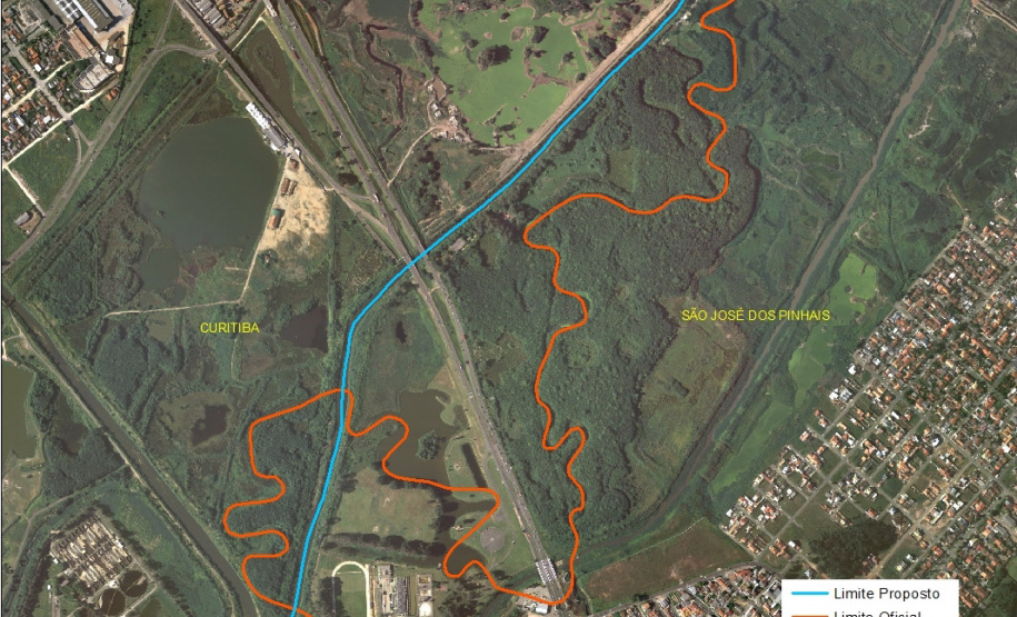 A Coordenação da Região Metropolitana de Curitiba (Comec) e o Instituto Água e Terra (IAT) apresentaram nesta semana uma proposta que estabelece um novo limite territorial entre os municípios de São José dos Pinhais e Curitiba.  -  Curitiba, 14/02/2020  -  Foto: Divulgação COMEC