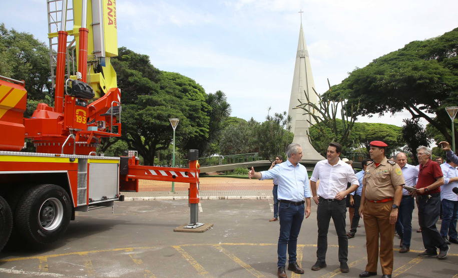 Governador Carlos Massa Ratinho Júnior libera recursos para melhorias urbanas e desenvolvimento sustentável para Maringá - Maringá, 14/02/2020 - Foto: Jaelson Lucas/AEN