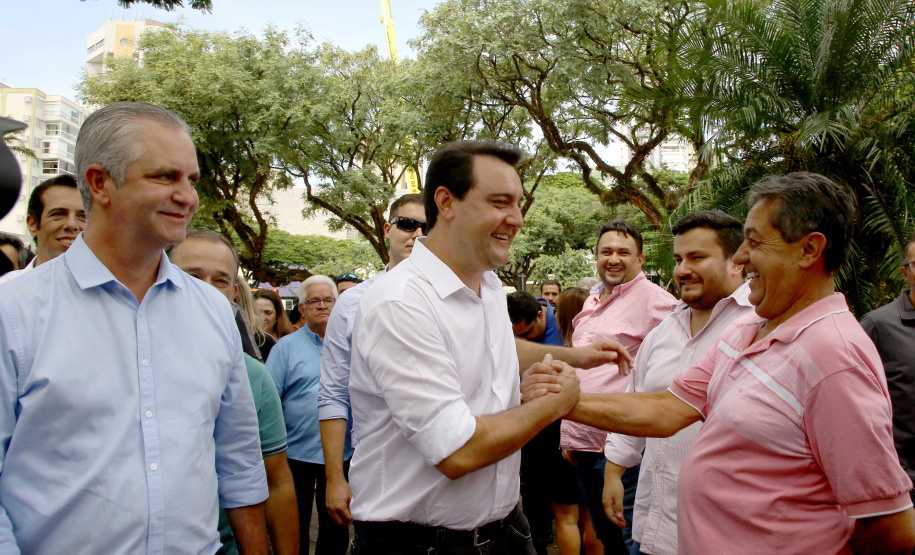 Governador Carlos Massa Ratinho Júnior libera recursos para melhorias urbanas e desenvolvimento sustentável para Maringá - Maringá, 14/02/2020 - Foto: Jaelson Lucas/AEN