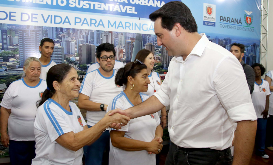 Governador Carlos Massa Ratinho Júnior libera recursos para melhorias urbanas e desenvolvimento sustentável para Maringá - Maringá, 14/02/2020 - Foto: Jaelson Lucas/AEN
