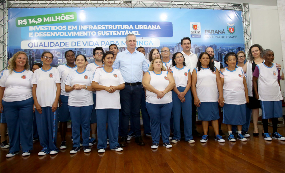 Governador Carlos Massa Ratinho Júnior libera recursos para melhorias urbanas e desenvolvimento sustentável para Maringá - Maringá, 14/02/2020 - Foto: Jaelson Lucas/AEN