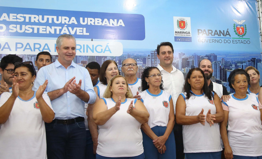 Governador Carlos Massa Ratinho Júnior libera recursos para melhorias urbanas e desenvolvimento sustentável para Maringá - Maringá, 14/02/2020 - Foto: Jaelson Lucas/AEN