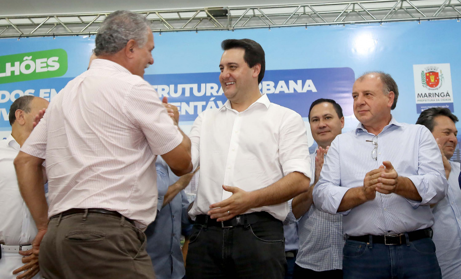 Governador Carlos Massa Ratinho Júnior libera recursos para melhorias urbanas e desenvolvimento sustentável para Maringá - Maringá, 14/02/2020 - Foto: Jaelson Lucas/AEN