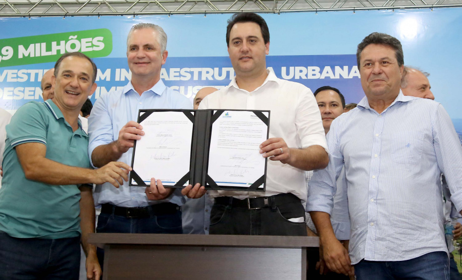 Governador Carlos Massa Ratinho Júnior libera recursos para melhorias urbanas e desenvolvimento sustentável para Maringá - Maringá, 14/02/2020 - Foto: Jaelson Lucas/AEN