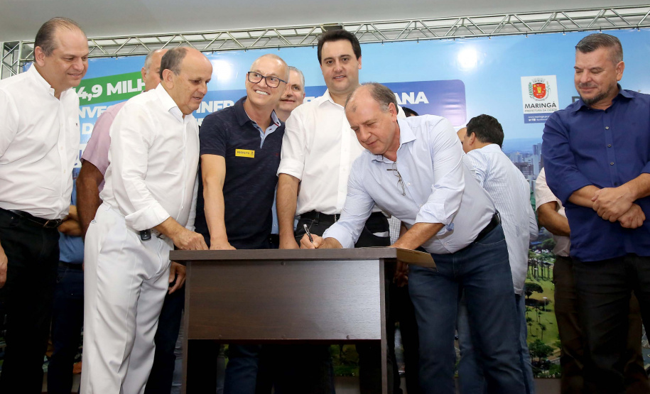 Governador Carlos Massa Ratinho Júnior libera recursos para melhorias urbanas e desenvolvimento sustentável para Maringá - Maringá, 14/02/2020 - Foto: Jaelson Lucas/AEN