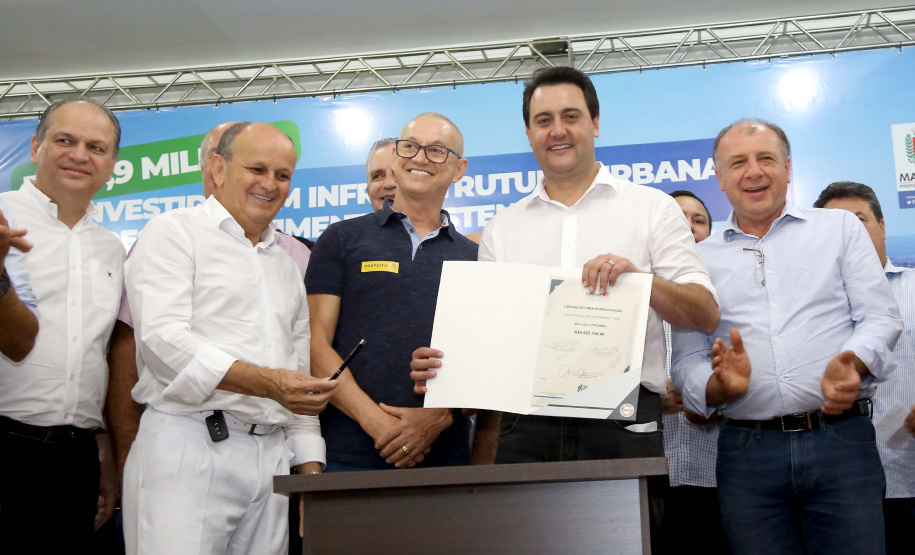 Governador Carlos Massa Ratinho Júnior libera recursos para melhorias urbanas e desenvolvimento sustentável para Maringá - Maringá, 14/02/2020 - Foto: Jaelson Lucas/AEN