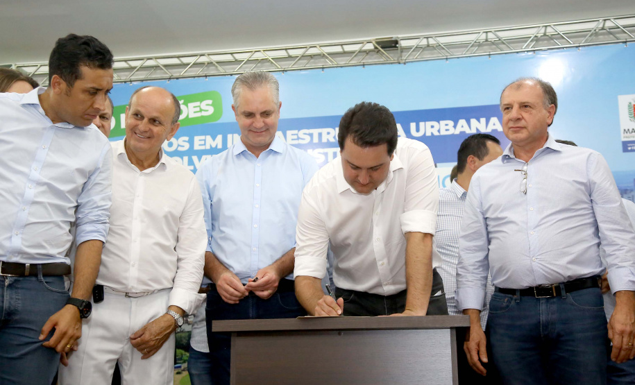 Governador Carlos Massa Ratinho Júnior libera recursos para melhorias urbanas e desenvolvimento sustentável para Maringá - Maringá, 14/02/2020 - Foto: Jaelson Lucas/AEN