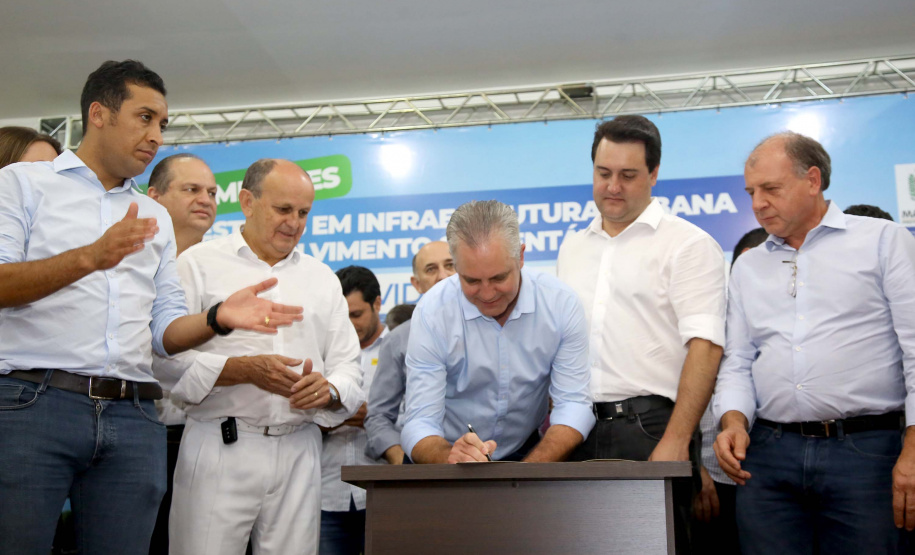 Governador Carlos Massa Ratinho Júnior libera recursos para melhorias urbanas e desenvolvimento sustentável para Maringá - Maringá, 14/02/2020 - Foto: Jaelson Lucas/AEN