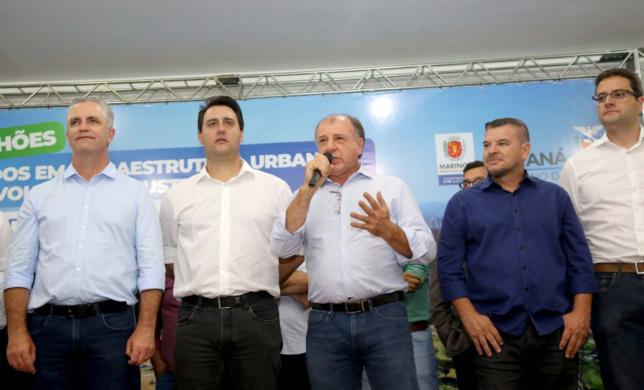 Governador Carlos Massa Ratinho Júnior libera recursos para melhorias urbanas e desenvolvimento sustentável para Maringá - Maringá, 14/02/2020 - Foto: Jaelson Lucas/AEN