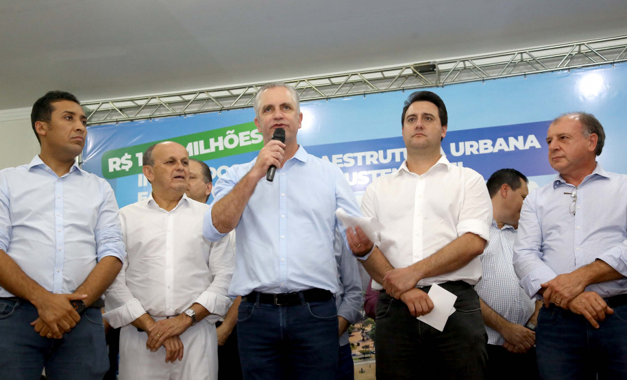 Governador Carlos Massa Ratinho Júnior libera recursos para melhorias urbanas e desenvolvimento sustentável para Maringá - Maringá, 14/02/2020 - Foto: Jaelson Lucas/AEN
