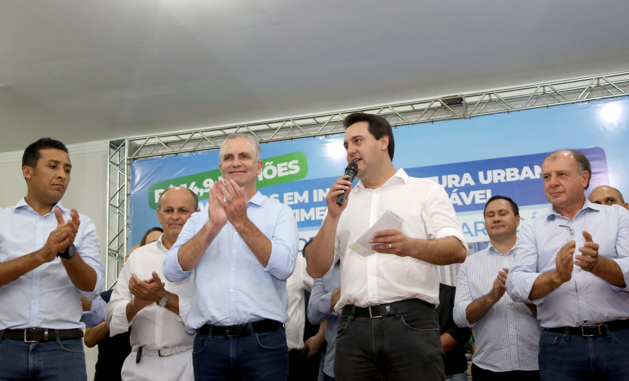 Governador Carlos Massa Ratinho Júnior libera recursos para melhorias urbanas e desenvolvimento sustentável para Maringá - Maringá, 14/02/2020 - Foto: Jaelson Lucas/AEN