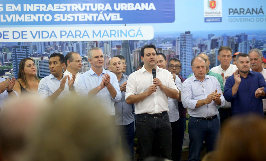 Governador Carlos Massa Ratinho Júnior libera recursos para melhorias urbanas e desenvolvimento sustentável para Maringá - Maringá, 14/02/2020 - Foto: Jaelson Lucas/AEN
